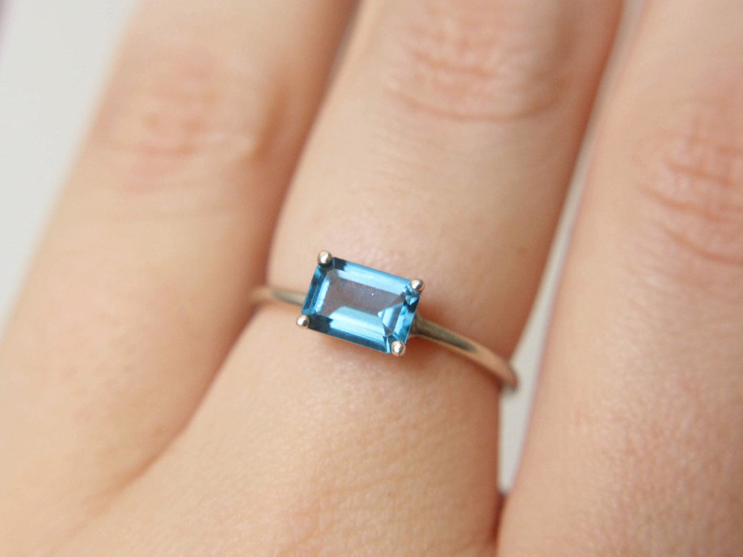 London Blue Topaz Ring