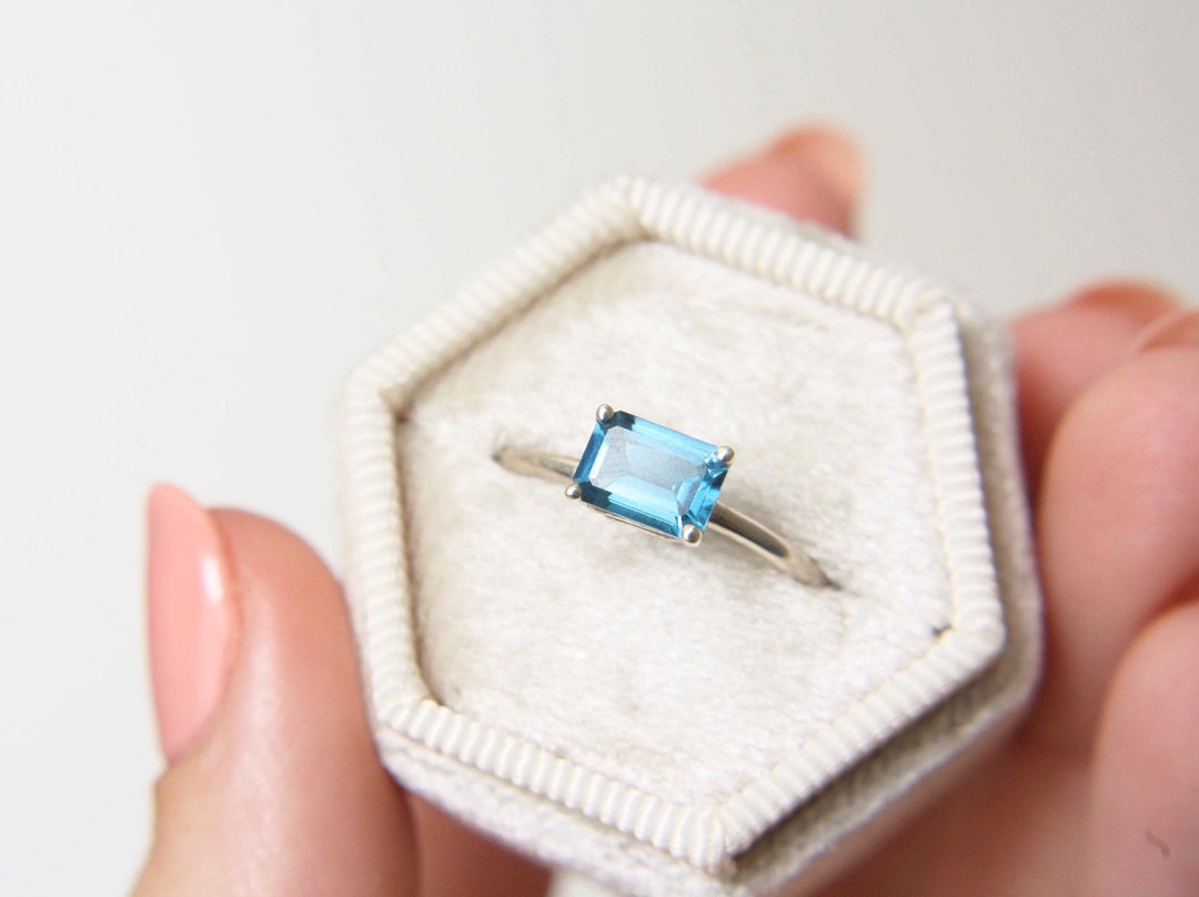 London Blue Topaz Ring