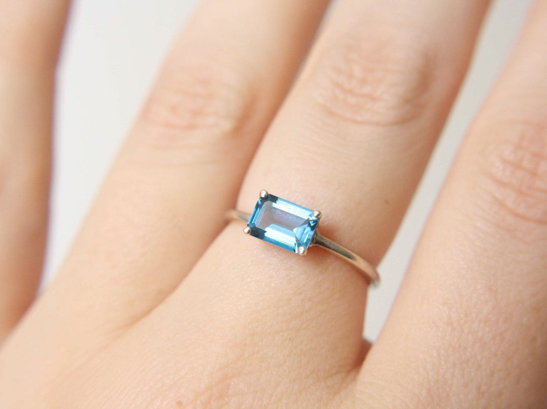 London Blue Topaz Ring