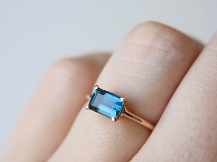 London Blue Topaz Ring