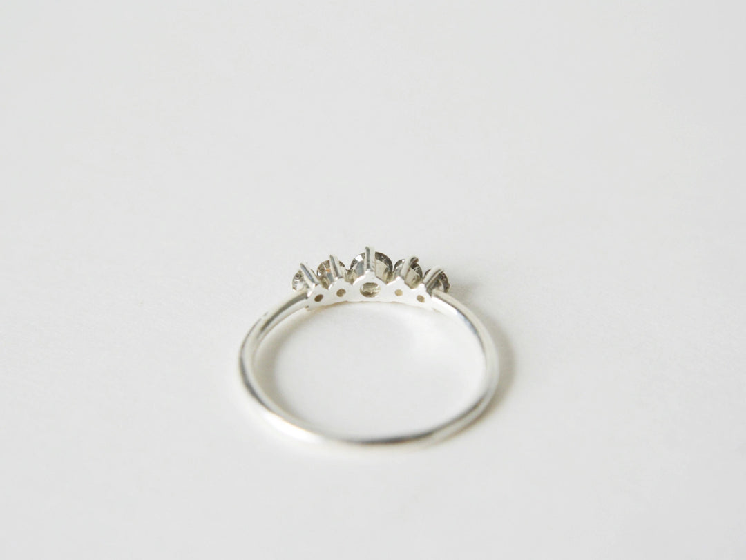 Artemis Ring in Salt and Pepper Diamond