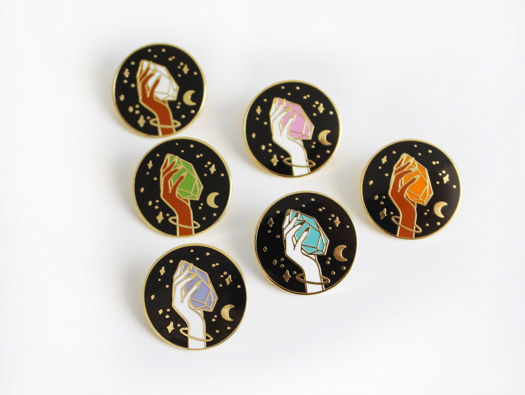 Cosmic Enamel Pin