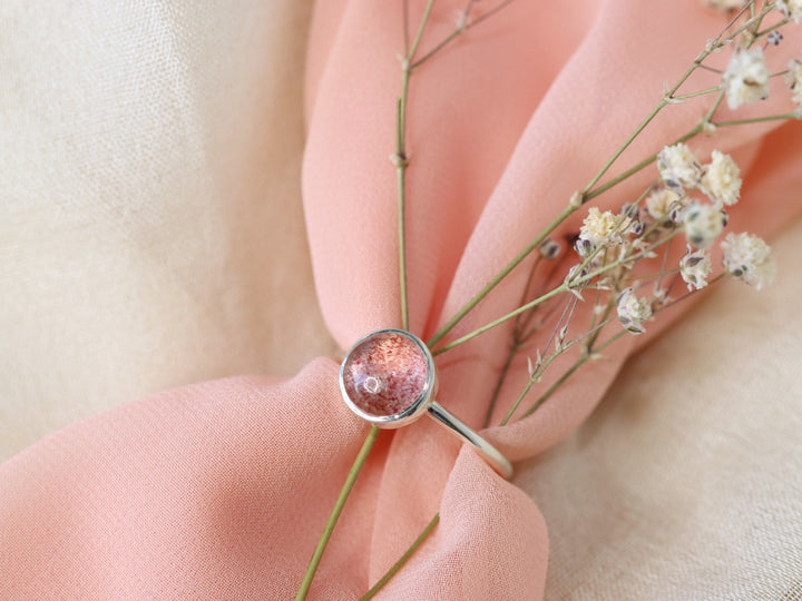 Strawberry Quartz Ring