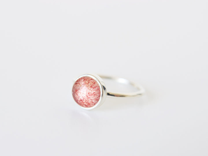 Strawberry Quartz Ring