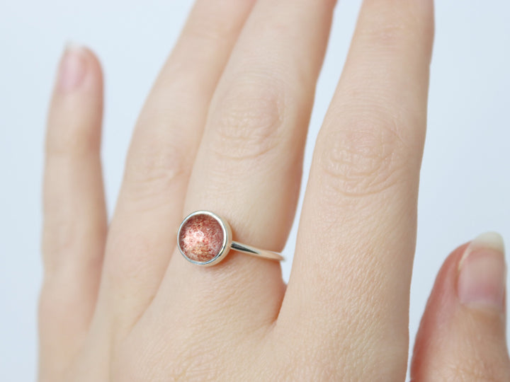 Strawberry Quartz Ring