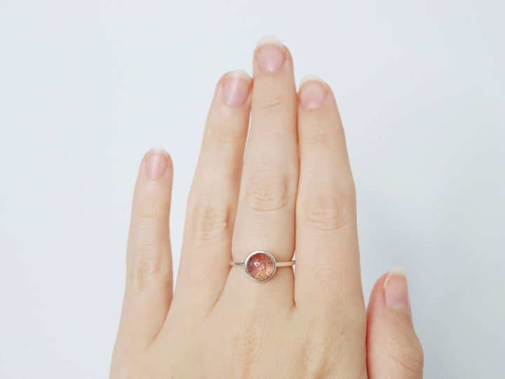 Strawberry Quartz Ring