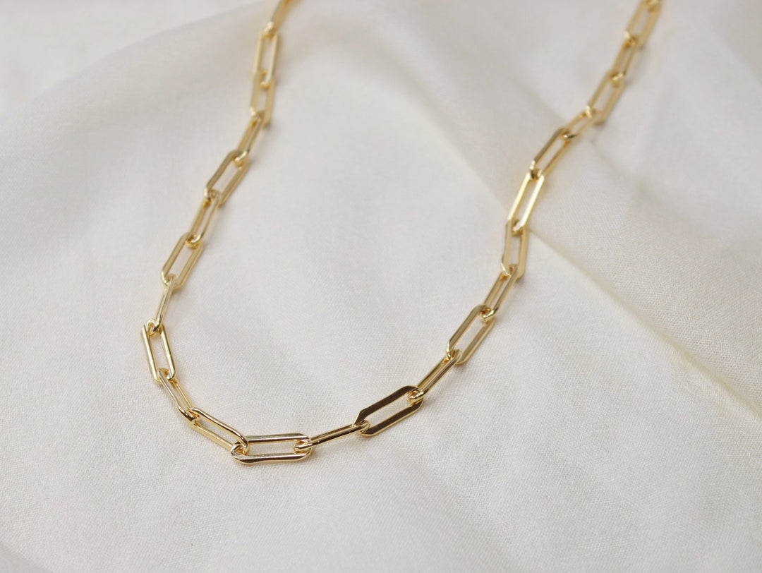 Helios Necklace in Gold Fill