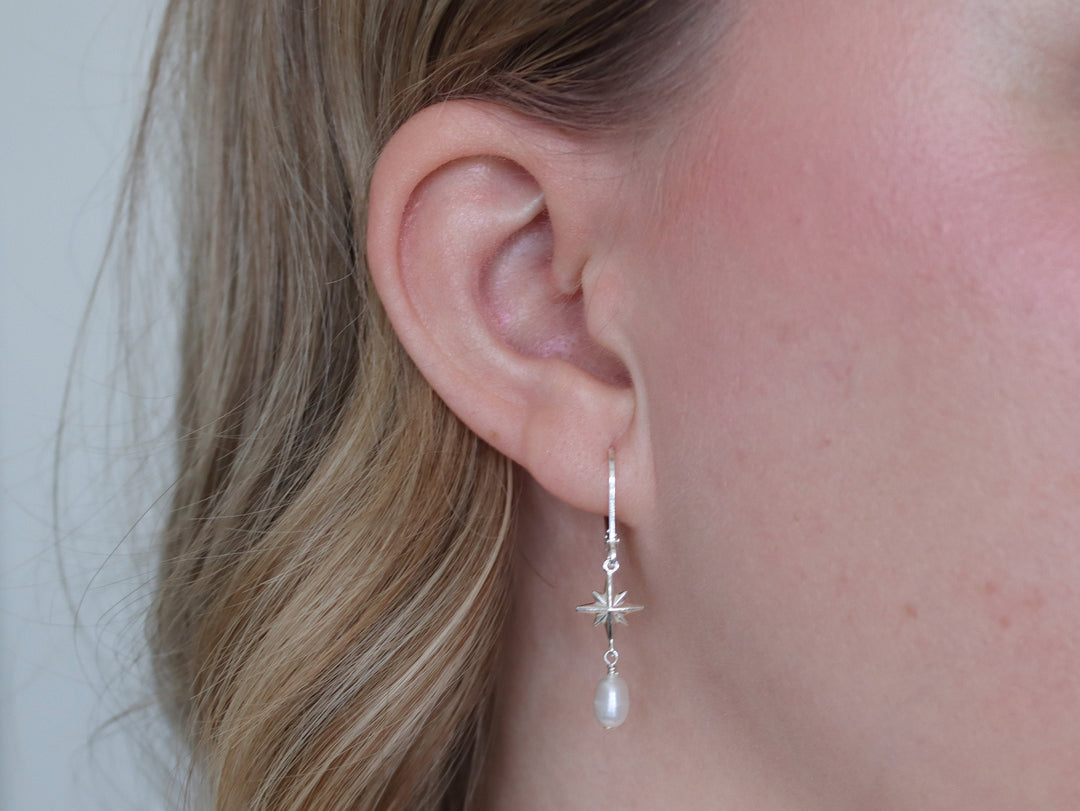 Celestial Pearl Earrings