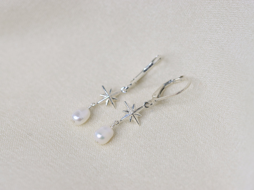 Celestial Pearl Earrings